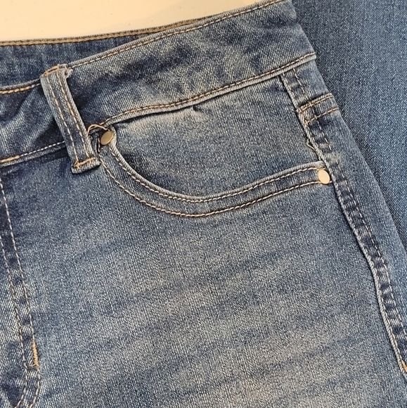 d. Jeans Recycled Denim High Waist Skinny Jeans - Size 6 - Picture 3 of 10